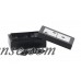 Decmode Traditional 2 X 5 Inch Rectangular Black Polystone Domino   568893718